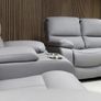 Rita recliner sofa 3+2 seater Light Grey Image 4