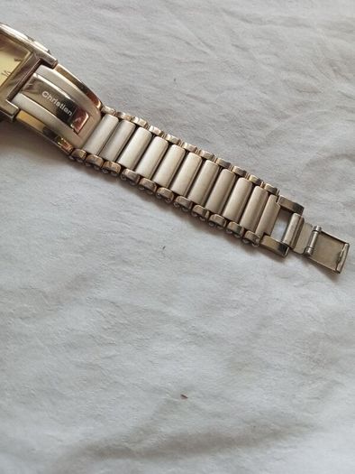 Christian Japan Quartz 24K Gold Plated Mens Unisex Watch
