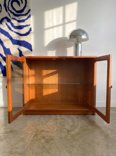 Vintage G Plan Teak Mid Century Display Cabinet