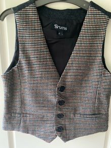Boys Tweed Waistcoat