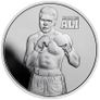 2023 Niue 1 oz Silver Muhammad Ali Coin Proof. Mintage- 300 pieces. Image 2