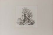 Lane Near Herne Bay Etching Robert Brandard