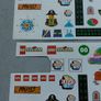 Lego Club UK Sticker Sheet 1993 Image 2
