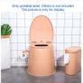 Portable And Movable Toilet With Paper Roll Holder Image 8