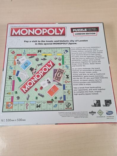 Monopoly Londin edition 1000 piece Jigsaw puzzle BRAND NEW
