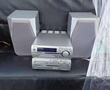 Sharp cd,mini disk and radio player