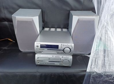 Sharp cd,mini disk and radio player