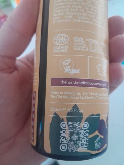 the handmade soap shampoo 250ml