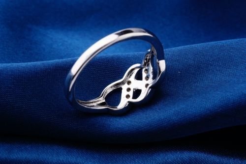 White Gold Plated Ring