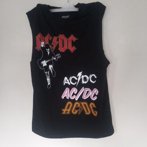 AC DC Tank Top Color Black Size S
