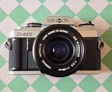 Minolta X-500 (1983) + M.C W.Rokkor 28mm f/3.5 - Serviced & Ready to Use Film Camera