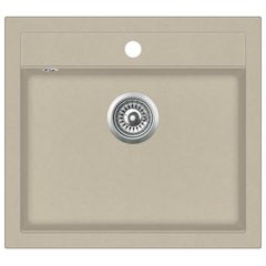 Granite Kitchen Sink Single Basin Beige