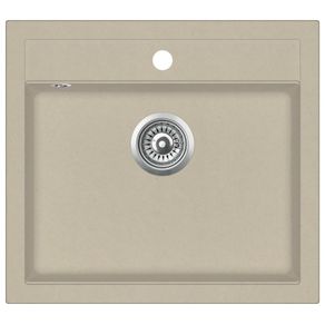 Granite Kitchen Sink Single Basin Beige