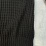 AllSaints Rok Crew Jumper Size Medium Mens Black 100% Cotton Ribbed Knit Sweater Image 9