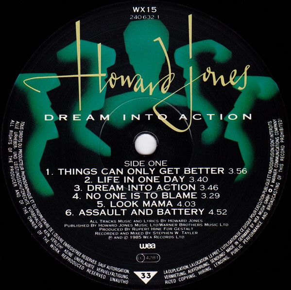 Howard Jones  Dream Into Action