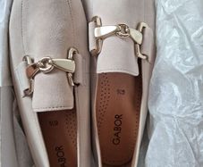 Ladies Gabor Oak Gold shoes size 6.5 Brand New