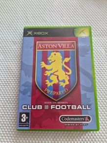 Aston Villa 2003 2004 season Club Football Xbox Original Games Original