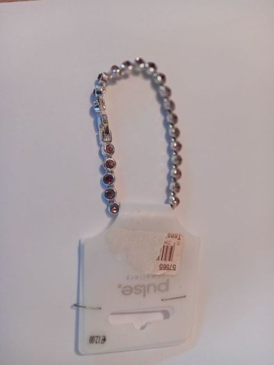 Pink Stones Tennis Bracelet
