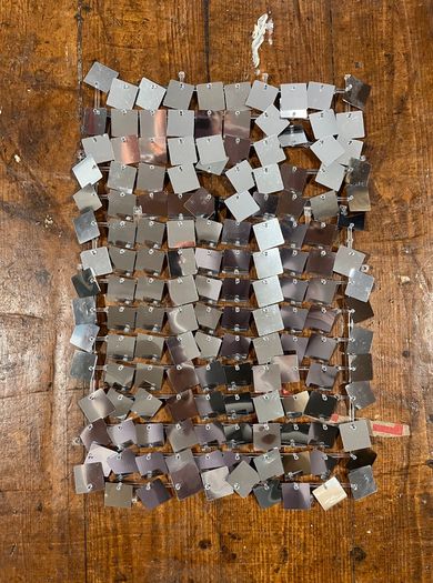60 Silver Clip-Together Shimmer Wall Panels