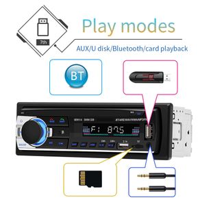 New Bluetooth 1DIN 1 Din Car Stereo Audio In-Dash FM Receiver MP3 Radio Handfree Player