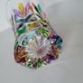 Vintage Due Zeta art glass vase Image 2