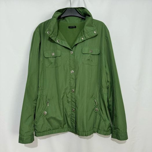 Dunnes hooded fleece lined coat. Size UK16