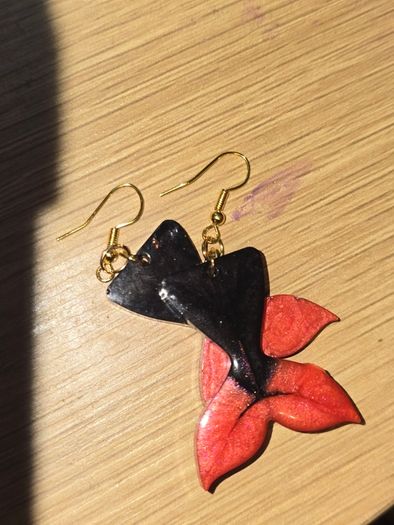 Handmade Halloween Resin Earrings