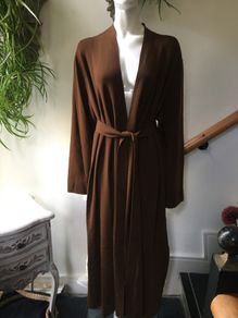 Jaeger merino wool long cardigan, new, size XL