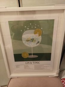 Gin and Tonic contempory picture