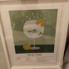 Gin and Tonic contempory picture