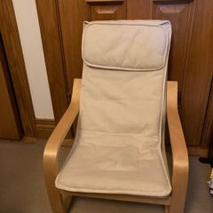 Children's wooden swing chair