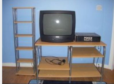 TV and matching CD unit