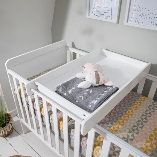 Tutti Bambini Rio Cot Bed + Premium Little Green Sheep Natural Mattress