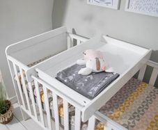 Tutti Bambini Rio Cot Bed + Premium Little Green Sheep Natural Mattress