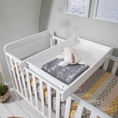 Tutti Bambini Rio Cot Bed + Premium Little Green Sheep Natural Mattress