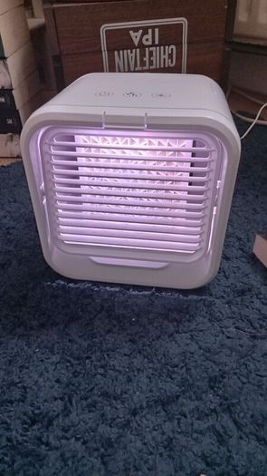 Portable air cooler fan