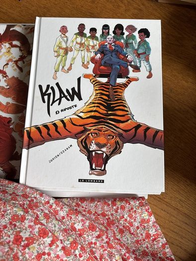 13 Klaw French comics in French