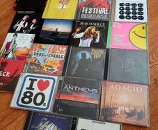 Bulk CD/DVD Collection