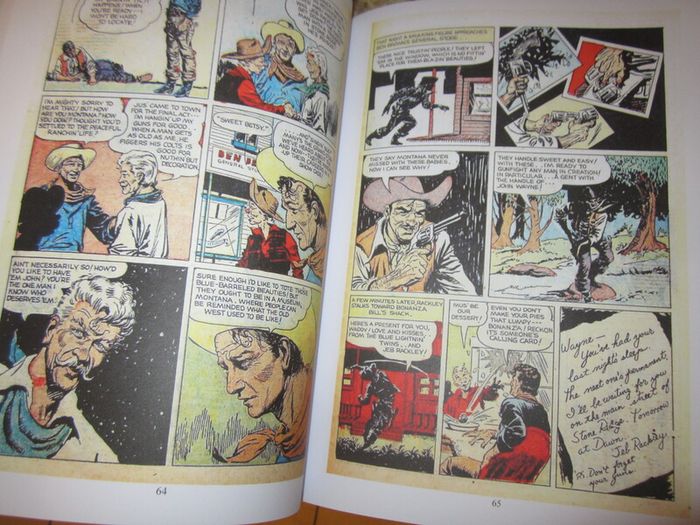 REPRINT   John Wayne  adventure comic