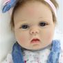 Realistic 22''/55cm Reborn Baby Dolls Real Life Soft Silicone Vinyl Reborn Dolls Lifelike Reborn Toddler Girls Handmade Boy Girl Toy (FREE POSTAGE) Image 6