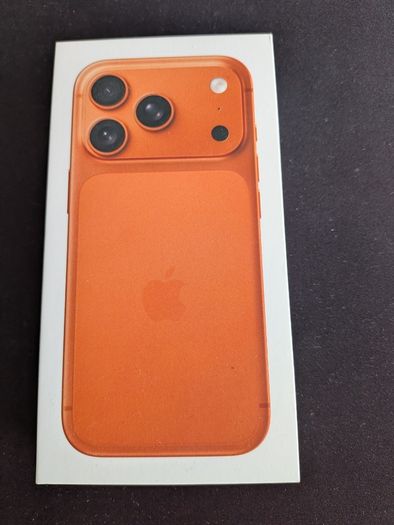 Brand New In Box & Factory Sealed Apple Iphone 17 Pro (256gb, Cosmic Orange) And Airpods 3