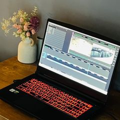 Editing powerful laptop