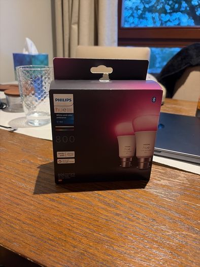 Philips Hue Light Bulbs (B22)