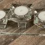 Cashel Living crystal tealight (5) holder Image 4