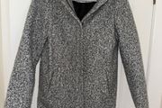 Principles Women's Grey Wooly Coat - size 8