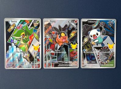 Pokemon First Partner Illustration Collection series 2, gen 5 Unova