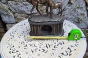 pewter horse an foul beautiful piece