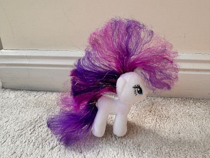 Rarity Ty Beanie Buddies Plush My Little Pony 2015 about 12.5 cm Used Please see photos