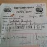 Vintage Cork & Cork Distillery Invoices Image 3