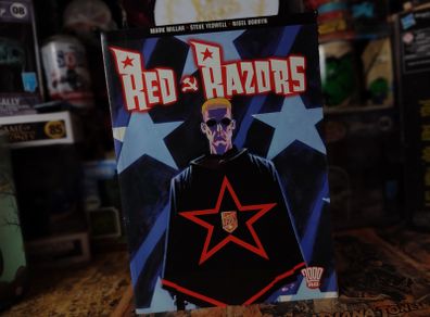 Judge Dredd ! Red Razors ! by Mark Millar ! Graphic Novel ! 2004 ! by 2000 AD Graphic Novels !